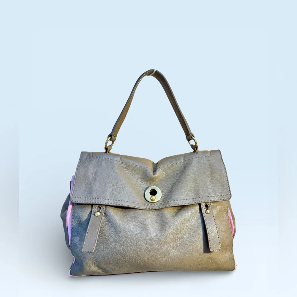 Yves Saint Laurent (YSL) Muse Large Leather Satchel – Shoulder Strap Included